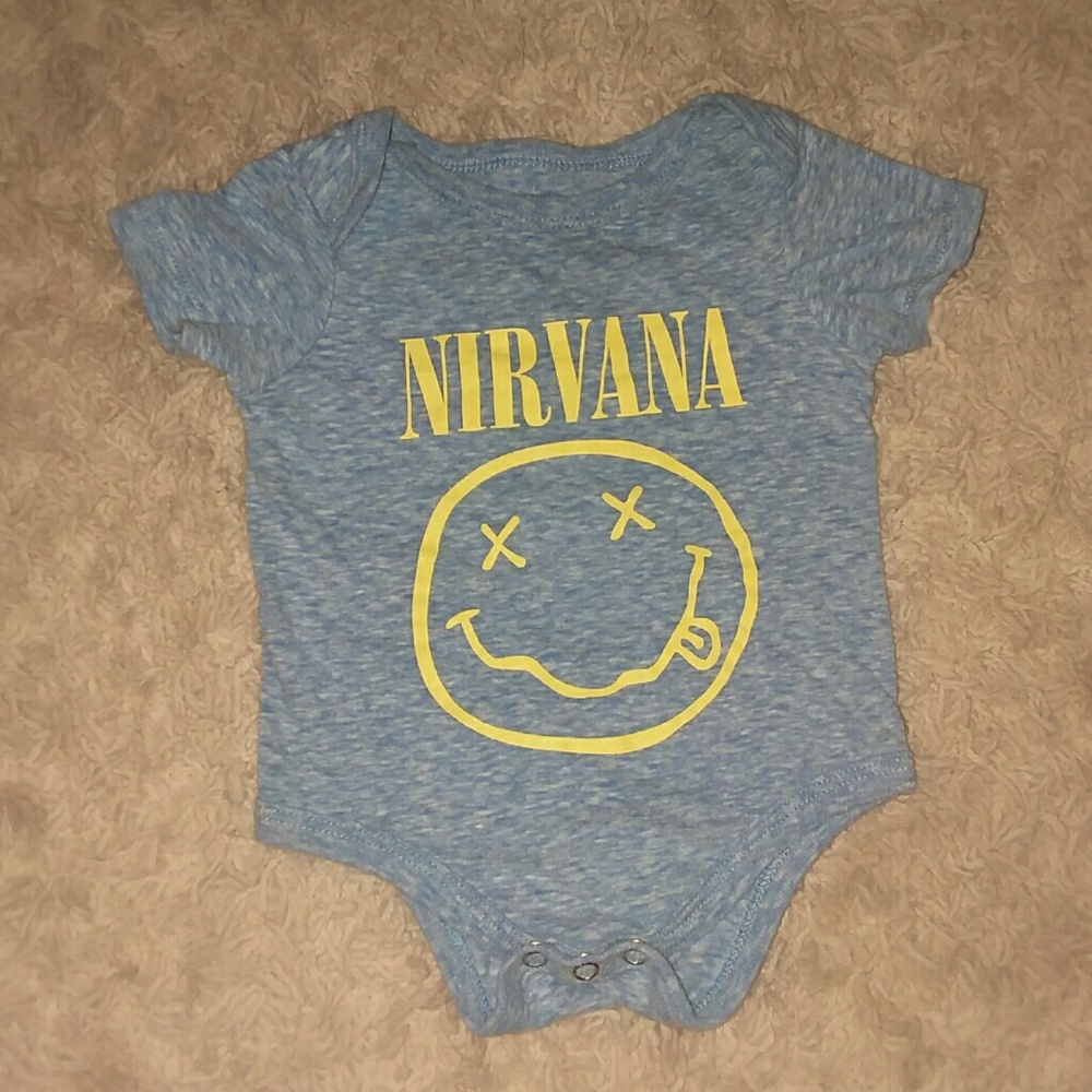 NIRVANA BAND ONSIE